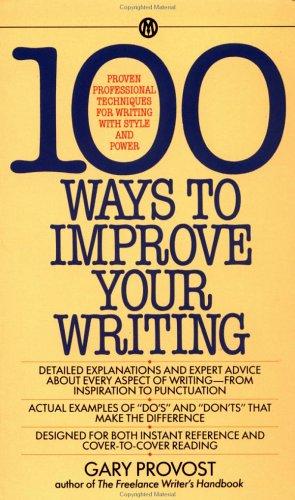 100 Ways to Improve Your Writing cover